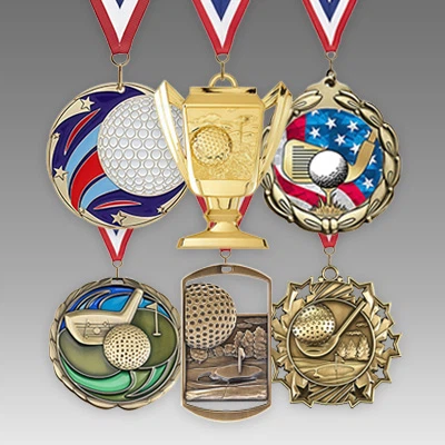 Медалҳои голфҳои металлӣ