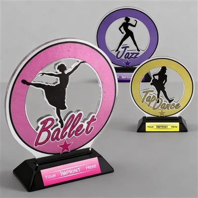 Нобель одати акрилӣ рақс варзишӣ Trophies барои озмуни рақс